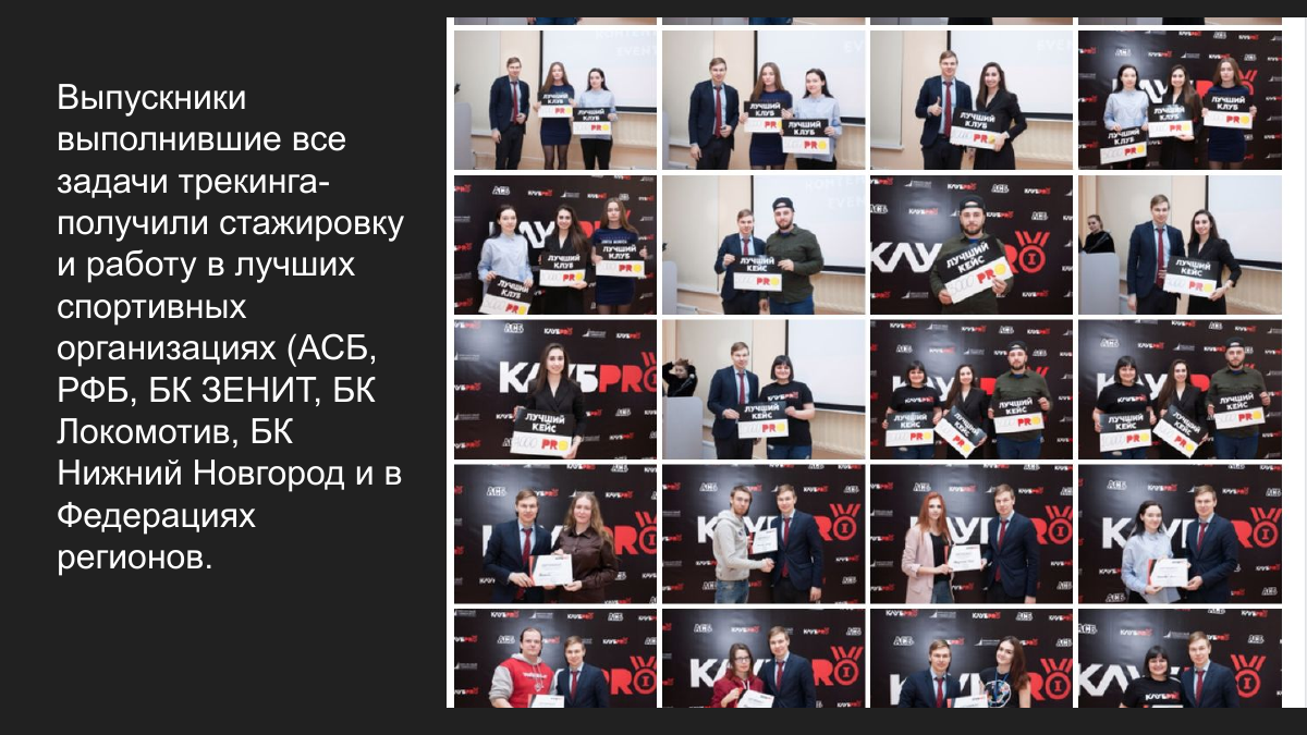 Выпускники Клуб PRO